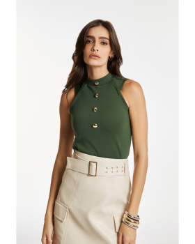 Blusa Chloe Gola Alta