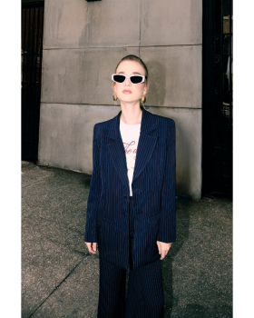 Blazer Dominique Alongado