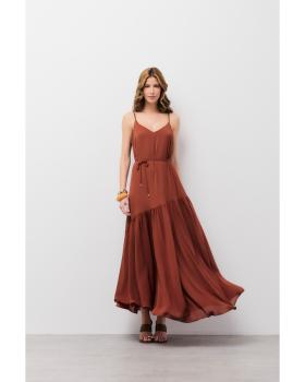 Vestido Aurora Longo