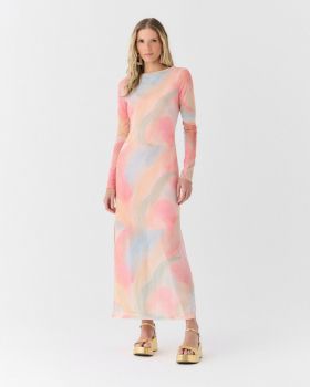 Vestido Rana Estampada