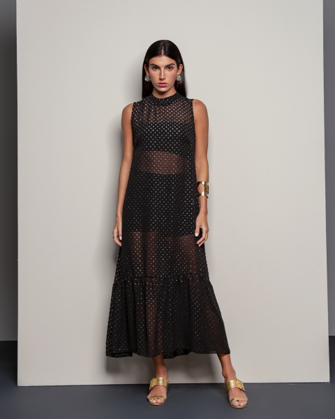Vestidos com transparência clearance