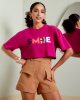 Blusa Semi Cropped Smile