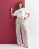 Calça Pantalona Paetê