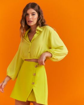Blusa Ivana Manga Longa