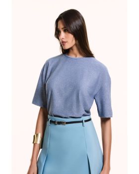 Blusa Aria T-shirt Semi Cropped