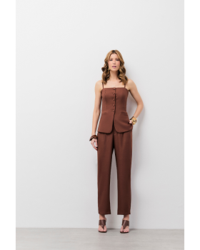 Calça Natalie Slouchy
